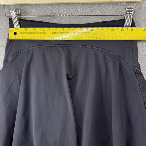 Old Navy Skirt S Black Active Powersoft Mini Skort Extra High-Rise Go Dry A-Line - Picture 8 of 9